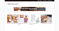 Desktop Screenshot of helloholydays.com